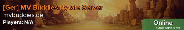 [Ger] MV Buddies Hytale Server