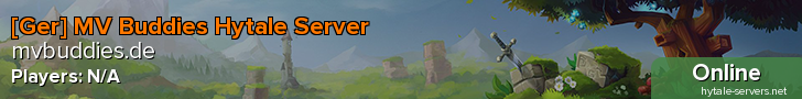 [Ger] MV Buddies Hytale Server